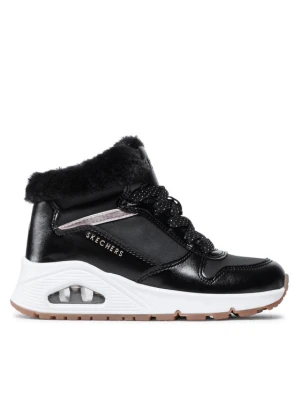 Sneakersy Skechers Uno Cozy On Air 310518L / BKRG Czarny