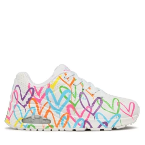 Sneakersy Skechers Uno Highlight Love 177981/WMLT Biały