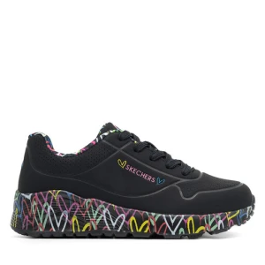 Sneakersy Skechers UNO LITE 314976L BKMT Czarny