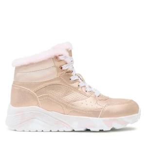 Sneakersy Skechers Uno Lite Camo Dazzle 310485L/GDPK Złoty