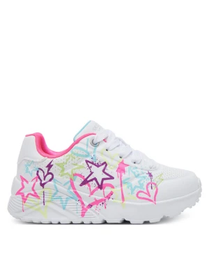 Sneakersy Skechers Uno Lite - My Drip 310391L / WMN Biały