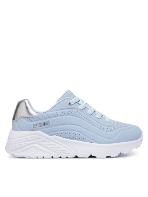 Sneakersy Skechers UNO Lite - Ombre Wave 310818L Niebieski jasny
