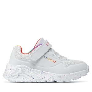 Sneakersy Skechers Uno Lite Rainbow Specks 310457L/WMLT Biały