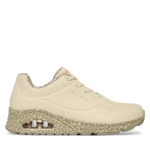 Sneakersy Skechers Uno - Safari Time 155412/WHLD Beżowy