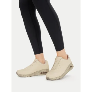 Sneakersy Skechers Uno - Safari Time 155412 / WHLD Beżowy