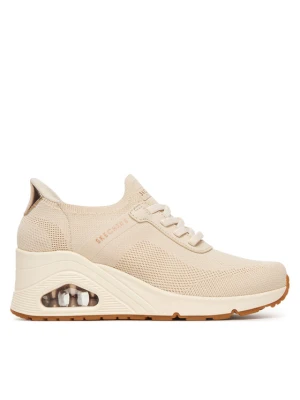 Sneakersy Skechers Uno Wedge 177531 / OFWT Beżowy