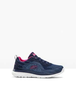 Sneakersy Skechers z pianką memory BonPrix niebieski