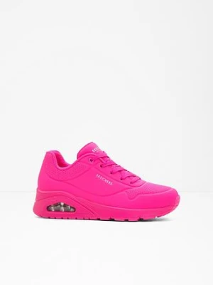 Sneakersy Skechers z pianką Memory BonPrix różowy