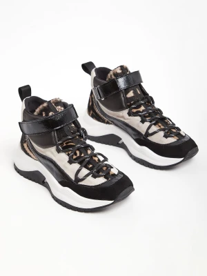 Sneakersy skórzane BALDININI