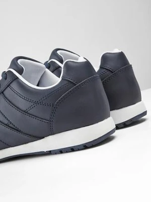 Sneakersy skórzane bonprix