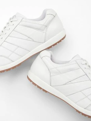 Sneakersy skórzane bonprix