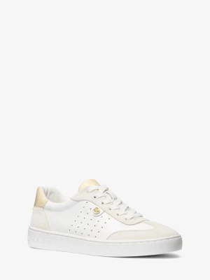 Sneakersy skórzane Scotty Michael Kors BLADOZŁOTY MULTIKOLOR (Złoty)