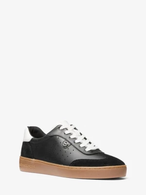Sneakersy skórzane Scotty Michael Kors CZARNY (Czarny)