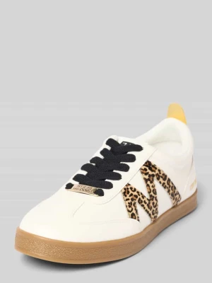 Sneakersy skórzane z aplikacją z logo model ‘DEGREE’ Steve Madden