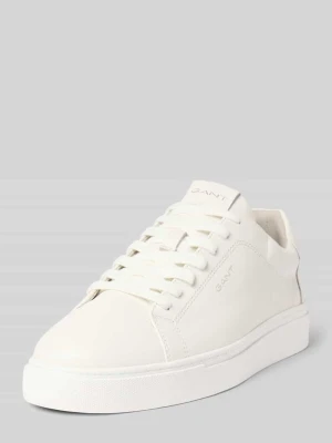 Sneakersy skórzane z detalami z logo Gant