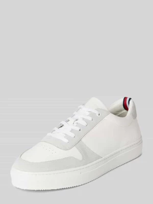 Sneakersy skórzane z detalami z logo model ‘PREMIUM CORPORATE’ Tommy Hilfiger