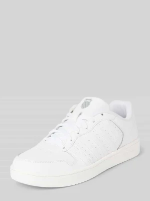 Zdjęcie produktu Sneakersy skórzane z nadrukiem z logo model ‘Court Palisades’ K-SWISS