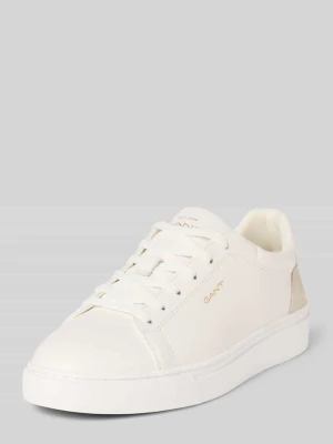 Sneakersy skórzane z nadrukiem z logo model ‘JULICE’ Gant