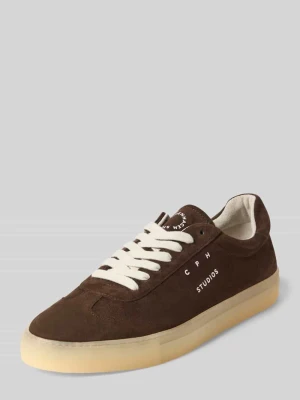Sneakersy skórzane z nadrukiem z logo model ‘Retro’ Copenhagen
