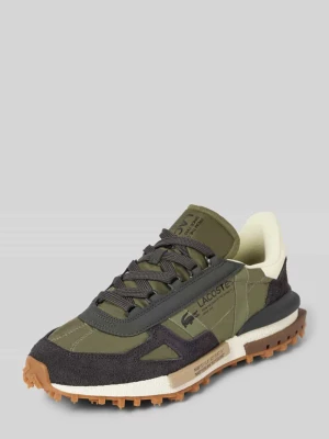 Sneakersy skórzane z obszyciem w kontrastowym kolorze model ‘ELITE ACTIVE’ Lacoste