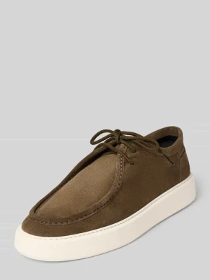 Sneakersy skórzane z ozdobnym szwem model ‘NICHOLAS’ Antony Morato