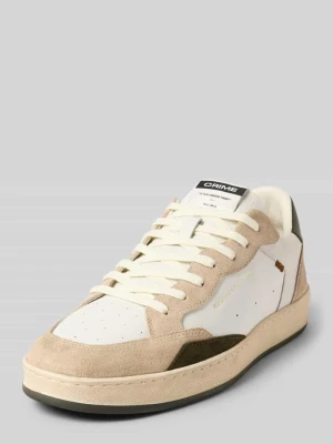 Sneakersy skórzane ze sznurowaniem model ‘CHELSEA’ Crime London
