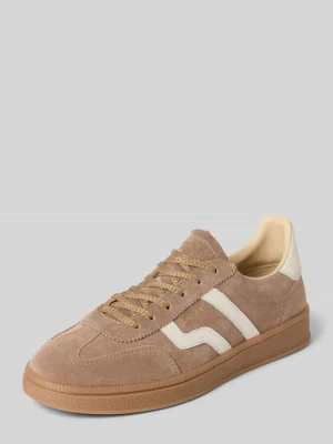 Sneakersy skórzane ze sznurowaniem model ‘Cuzima’ Gant