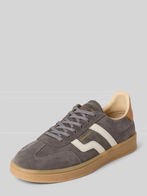 Sneakersy skórzane ze sznurowaniem model ‘Cuzima’ Gant