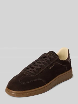 Sneakersy skórzane ze sznurowaniem model ‘Cuzmo’ Gant