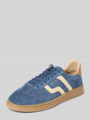 Sneakersy skórzane ze sznurowaniem model ‘Cuzmo’ Gant