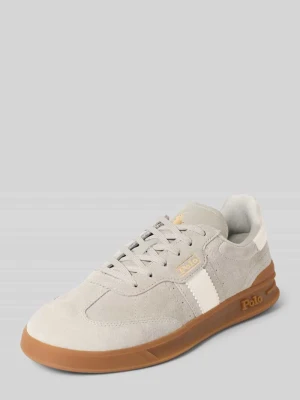 Sneakersy skórzane ze sznurowaniem model ‘HTR Aera’ Polo Ralph Lauren