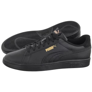 Sneakersy Smash 3.0 L Pmua Black-Gold/Black 390987-10 (PU593-a) Puma