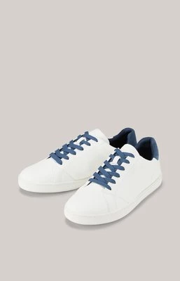 Sneakersy Stampa Fine Strade w kolorze biało-niebieskim Joop