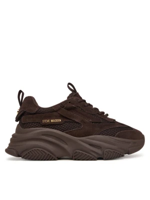 Sneakersy Steve Madden 11004652 Brązowy ciemny
