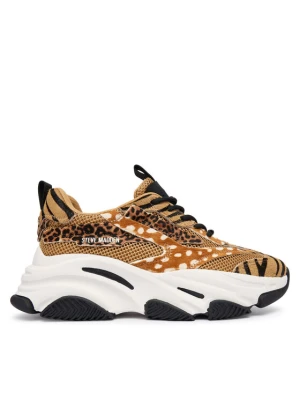 Sneakersy Steve Madden Possessionl-E 11004689 Brązowy jasny
