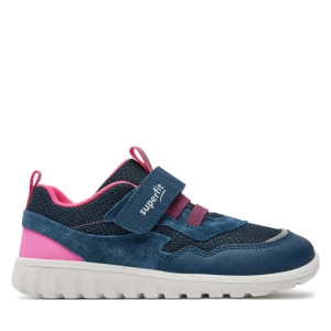 Sneakersy Superfit 1-006204-8020 D Blau/Pink