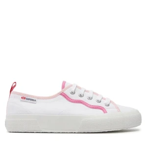 Sneakersy Superga Curly Bindings 2750 S8138NW Biały