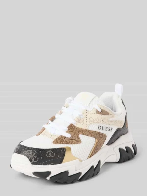 Sneakersy sznurowane Guess