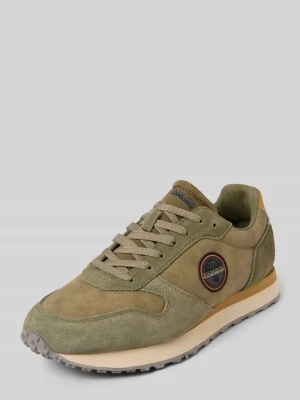 Sneakersy sznurowane model ‘NOVA’ Napapijri Oliwkowy