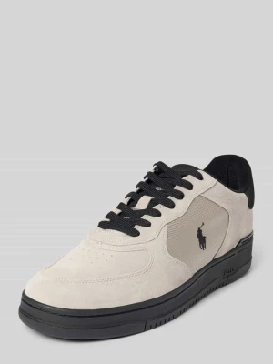 Sneakersy z powlekanego miksu skóry model 'MASTERS COURT' Polo Ralph Lauren