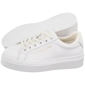 Sneakersy TH Chic Cupsole Platform White/Ecru FW0FW09107 01T (TH1442-a) Tommy Hilfiger