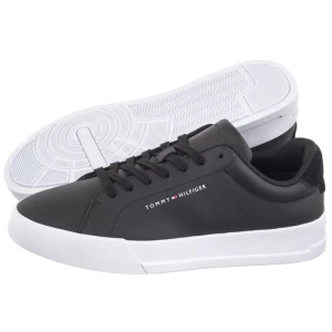 Sneakersy TH Court Leather Black FM0FM04971 BDS (TH1065-b) Tommy Hilfiger
