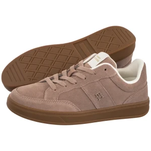 Sneakersy TH Heritage Court Sneaker Suede Coastal Taupe FW0FW09266 AFE (TH1426-a) Tommy Hilfiger