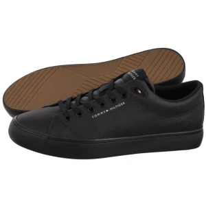 Sneakersy TH Hi Vulc Core Low Lth II Ess Black FM0FM05511 BDS (TH1346-b) Tommy Hilfiger