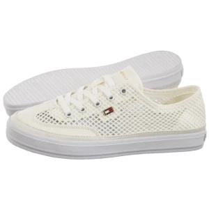Sneakersy TH Open Mesh Vulc Sneaker Ecru FW0FW08684 YBL (TH1355-a) Tommy Hilfiger