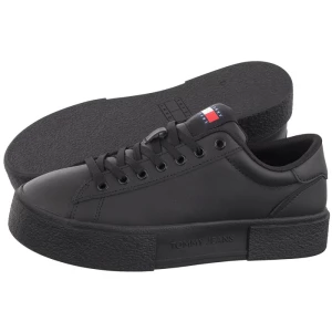 Sneakersy TJW Foxing Flatform Sneaker Triple Black EN0EN02567 BDS (TH1117-a) Tommy Hilfiger