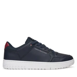 Sneakersy Tommy Hilfiger Basket Core Lite Lth Mix FM0FM05518 Granatowy