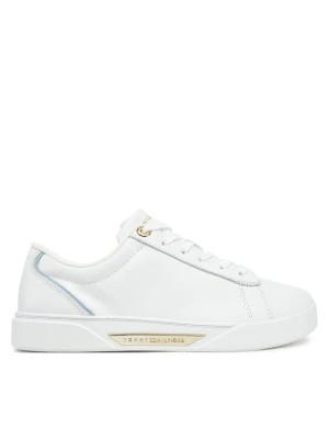 Sneakersy Tommy Hilfiger Chic Court Sneaker FW0FW08642 Biały
