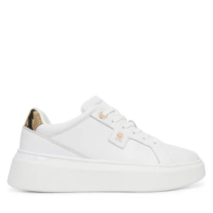 Sneakersy Tommy Hilfiger Chic Platform Snake FW0FW09456 Biały