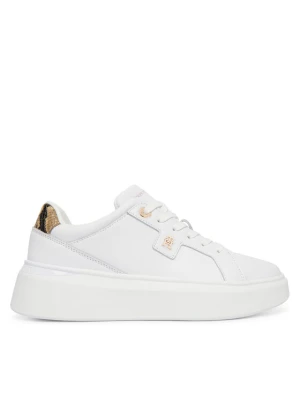 Sneakersy Tommy Hilfiger Chic Platform Snake FW0FW09456 Biały
